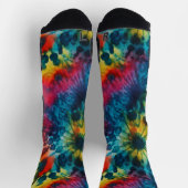 Kleurrijke Tie Dye Meerkleurig Sokken (Top)