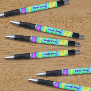 Kleurrijke Tie Dye Mooie Gepersonaliseerde Pen