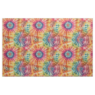 Kleurrijke Tie-Dye Stof