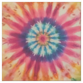 Kleurrijke Tie-Dye  Stof (Swatch)