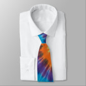 Kleurrijke tie-dye  stropdas (Gebonden)