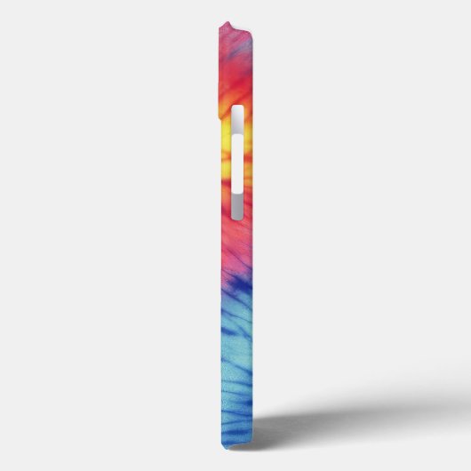 Kleurrijke Tie Dye Telefoon Case (Achterkant / Links)