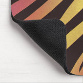 Kleurrijke Tiger Animal Print Muismat (Hoek)