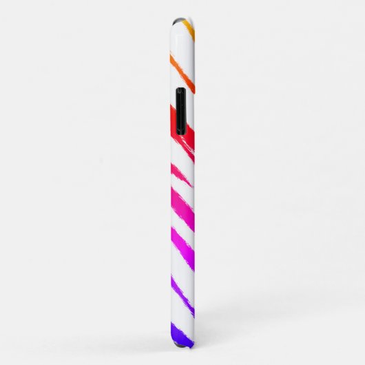 Kleurrijke tijger Case-Mate iPhone case (Achterkant/rechts)