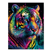 Kleurrijke tijger
