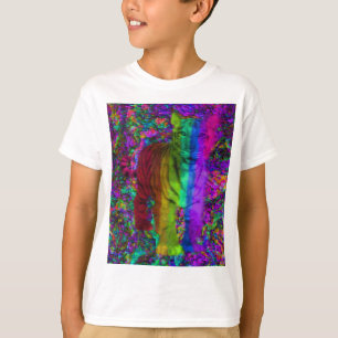 Kleurrijke tijger t-shirt