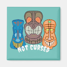 Kleurrijke Tiki Head Magneet