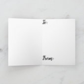 Kleurrijke Tinsel 2 Kerstmis Feestdagen Kaart (Binnen)