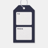 Kleurrijke Tinsel Slagertuin Prettig Feestdagen Ca Cadeaulabel (Achterkant)