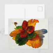 Kleurrijke tinten van herfstbladeren briefkaart (Voorkant / Achterkant)