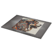 Kleurrijke TM Head Cutting Board Snijplank (Hoek)