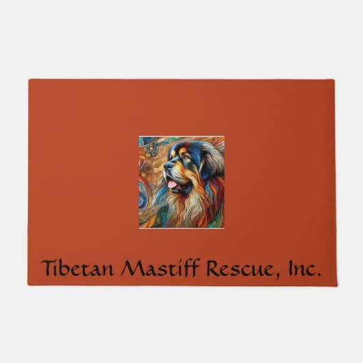 Kleurrijke TM Hoofddeurmat Deurmat (Voorkant)