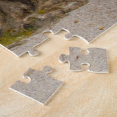 Kleurrijke toeristenboten in het Bodenmeer in herf Legpuzzel (Zijkant)