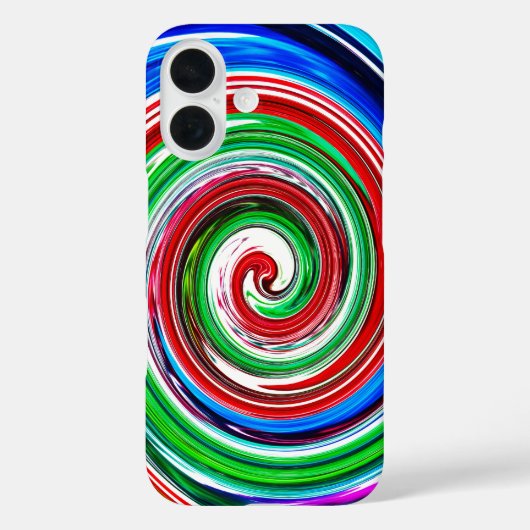 kleurrijke tornado Case-Mate iPhone case (Achterkant)