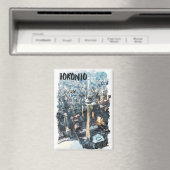 Kleurrijke Toronto Canada City Silhouet Magneet (Insitu (Vaatwasser))