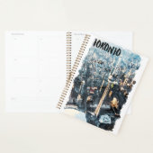 Kleurrijke Toronto Canada City Silhouet Planner (Display)