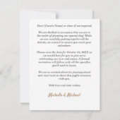 Kleurrijke Tortelduifjes, sla de datum op Notitiekaartje (Achterkant)