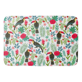 Kleurrijke Toscanen tropische bloemen patroon Badmat