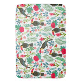 Kleurrijke Toscanen tropische bloemen patroon Badmat (Voorkant Verticaal)