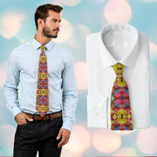 Kleurrijke Totally Fun Fruit Snoep Stropdas