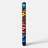 Kleurrijke Touw iPhone / iPad case (Achterkant / Links)