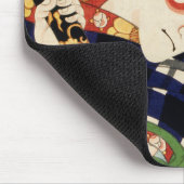  kleurrijke traditionele Japanse Ukyio-e-sty Muismat (Hoek)