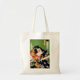  kleurrijke traditionele Japanse Ukyio-e-sty Tote Bag