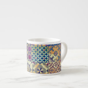 Kleurrijke traditionele mediterrane en Egeïsche te Espresso Kop