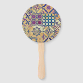 Kleurrijke traditionele mediterrane en Egeïsche te Handwaaier