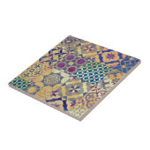 Kleurrijke traditionele mediterrane en Egeïsche te Tegeltje (Zijkant)