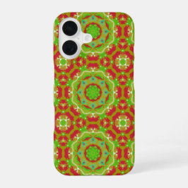 Kleurrijke traditionele vakantieperiode  iPhone 16 hoesje