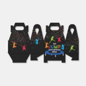 Kleurrijke Trampoline Park Jump Kids Verjaardagsfe Bedankdoosjes (Uitgevouwen)