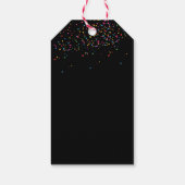 Kleurrijke Trampoline Park Jump Kids Verjaardagsfe Cadeaulabel (Achterkant)