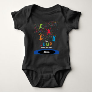 Kleurrijke Trampoline Park Jump Kids Verjaardagsfe Romper