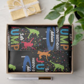 Kleurrijke Trampoline Park Jump Kids Verjaardagsfe Tissuepapier (Geschenk)