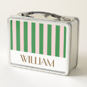 Kleurrijke trendy groen Gepersonaliseerde geschenk (Achterkant)