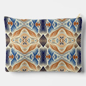 Kleurrijke trendy klassieke make-up accessoire zak etui (Achterkant)