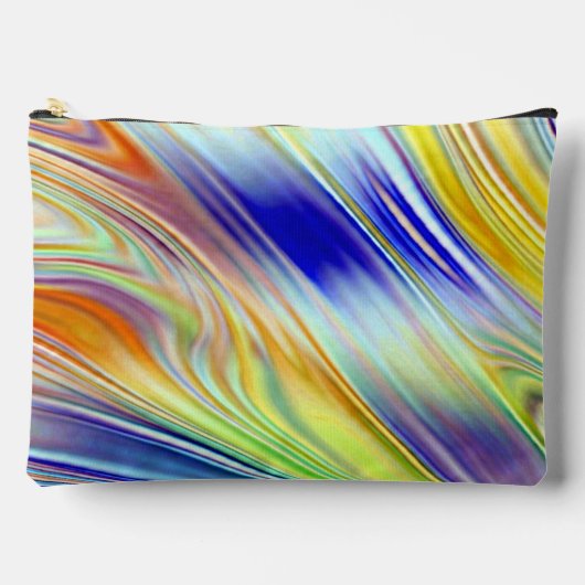 Kleurrijke trendy klassieke make-up accessoire zak etui (Voorkant)