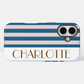 Kleurrijke trendy moderne heldere kleur stijlvolle Case-Mate iPhone case (Achterkant (horizontaal))