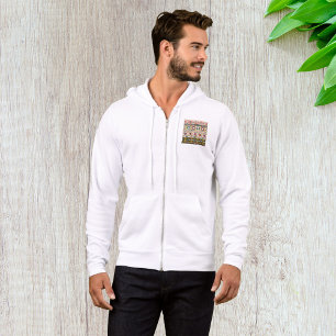 Kleurrijke Tribal Aztec Patroon Boho Geometrisch Hoodie