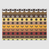 Kleurrijke Tribal Deco Art Patroon Tissuepapier (Voorkant)