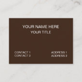 Kleurrijke Tribal Deco Art Patroon Visitekaartje (Achterkant)