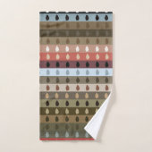 Kleurrijke Tribal Stripe Bad Handdoek (Handdoek)