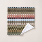 Kleurrijke Tribal Stripe Bad Handdoek (Wasdoekje)