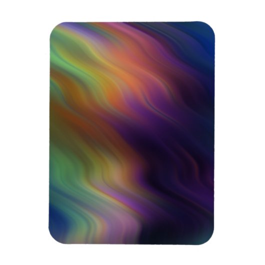 Kleurrijke trillingen magneet (Verticaal)