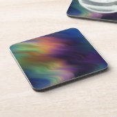 Kleurrijke trillingen onderzetter (Linkerzijde)