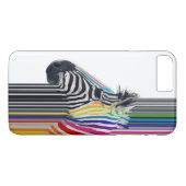 Kleurrijke trilstrips voor Zebra Case-Mate iPhone Case (Achterkant (Horizontaal))