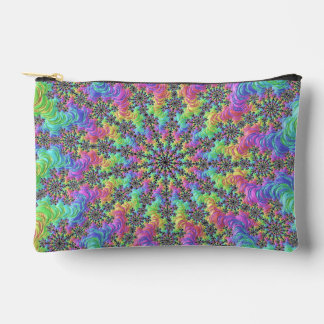 Kleurrijke Trippy Vibrant Groovy Fractal Burst Etui