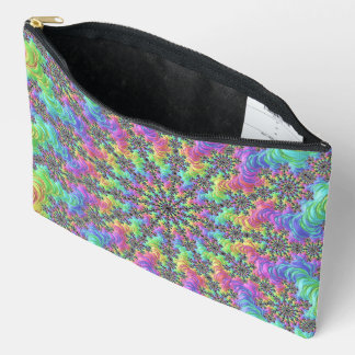 Kleurrijke Trippy Vibrant Groovy Fractal Burst Etui
