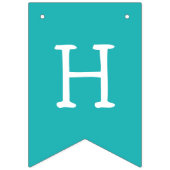 Kleurrijke Tropical Oerwoud Animals Happy Birthday Vlaggetjes (Tweede vlag)